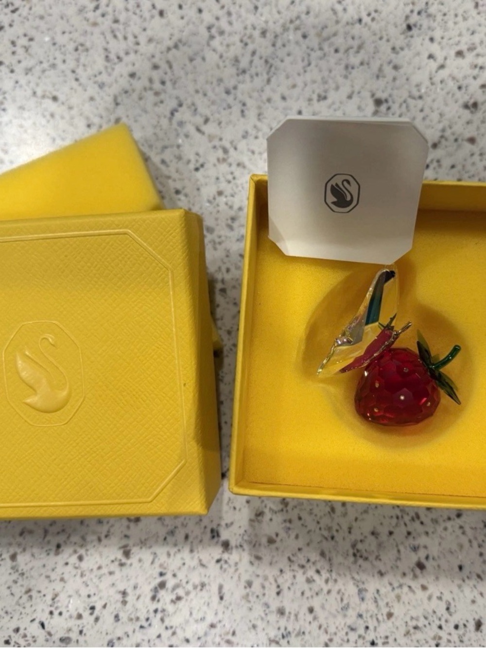 Swarovski Idyllia Butterfly and Strawberry
